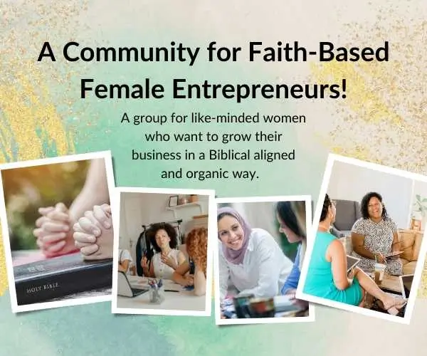 Join a FREE Facebook Group for Christian Female Entrepreneurs