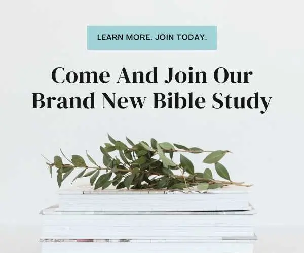 Join our new Bible Study